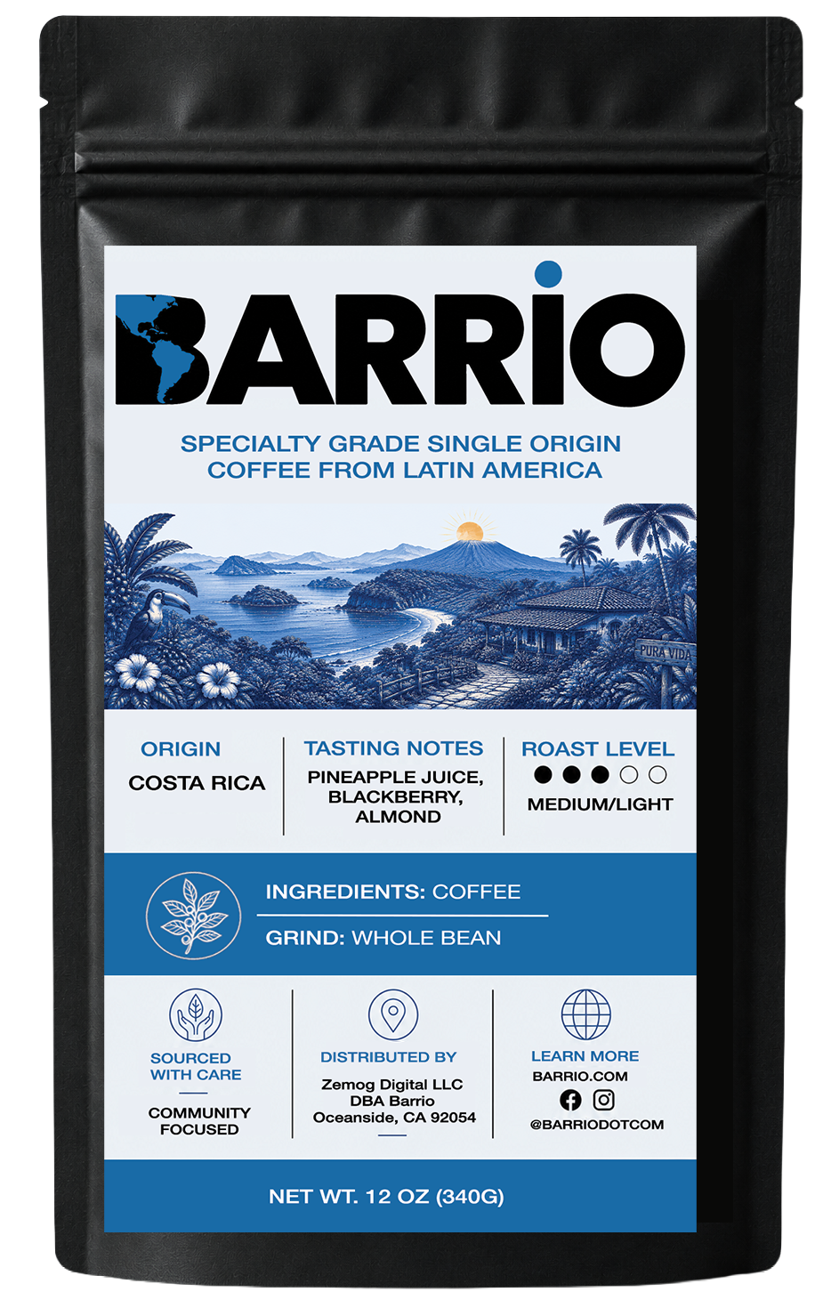 Costa Rica single-origin coffee